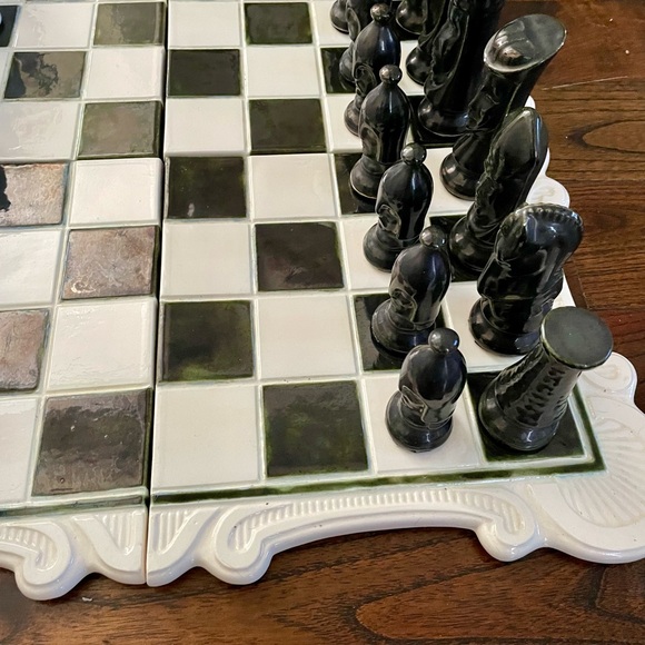 Glass Chess Set RARE - Picture 8 of 10